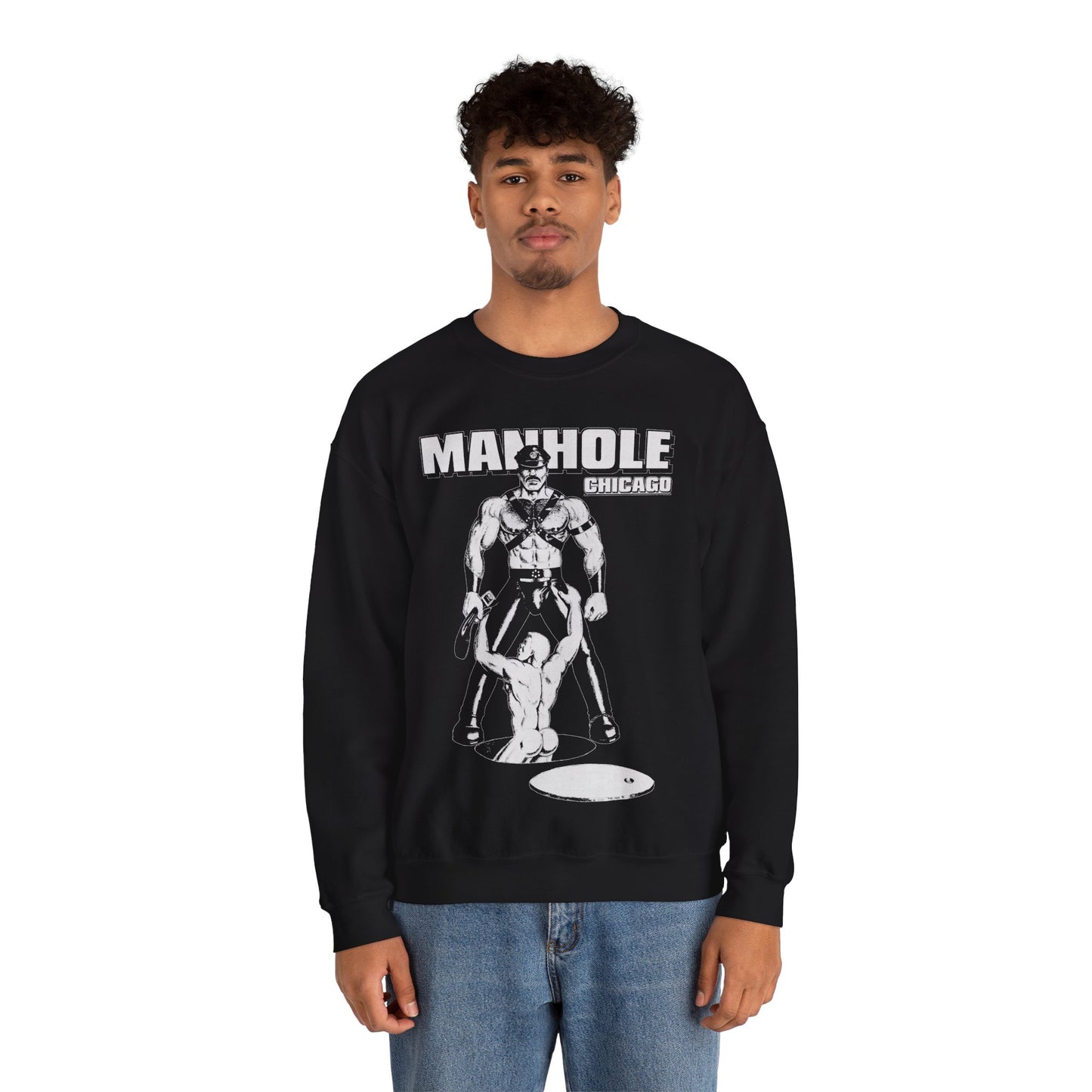 Manhole Chicago Sweatshirt (Chicago Leather Bar 70's and 80's)