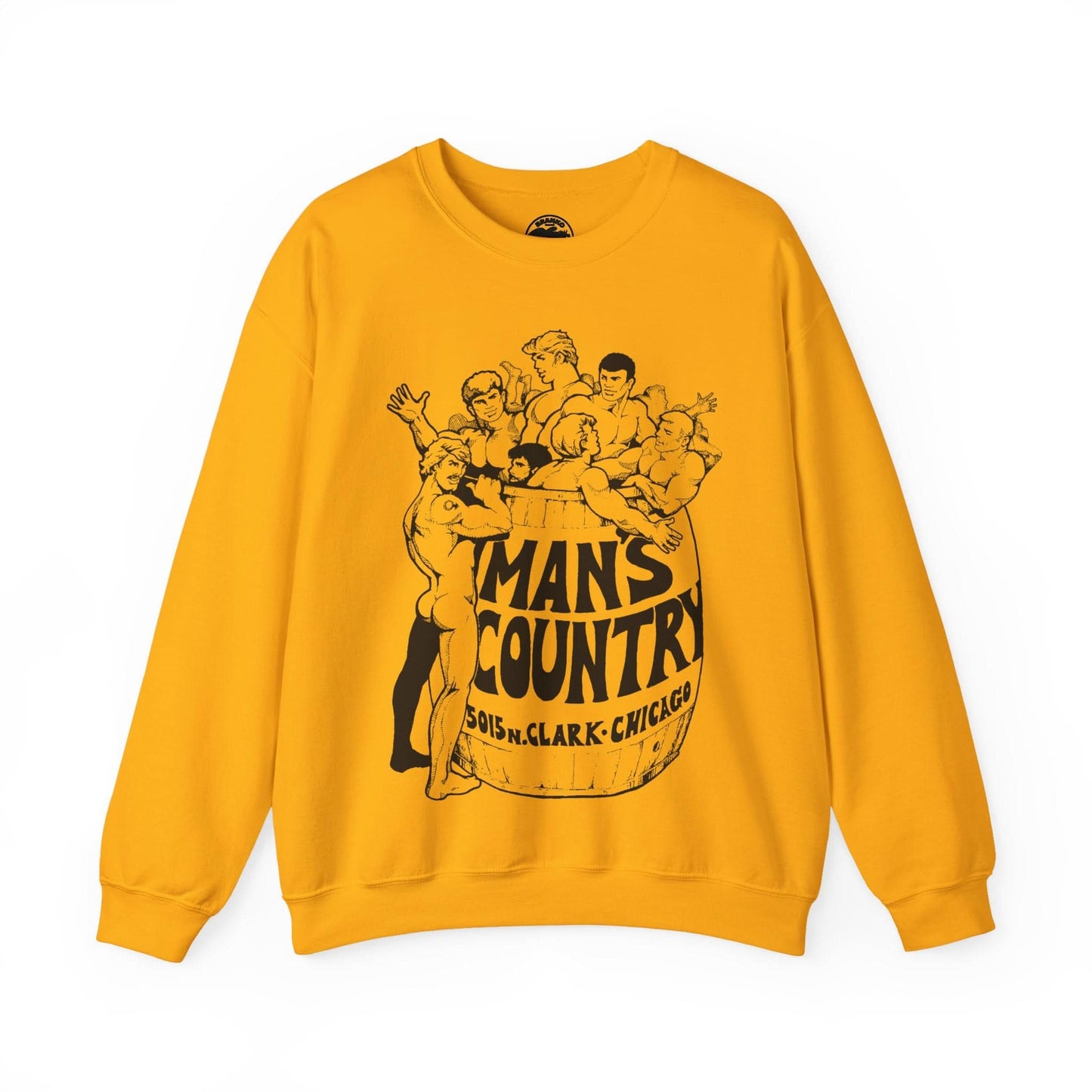 Man's Country Sweatshirt (Chicago Bathhouse 1973-2017)