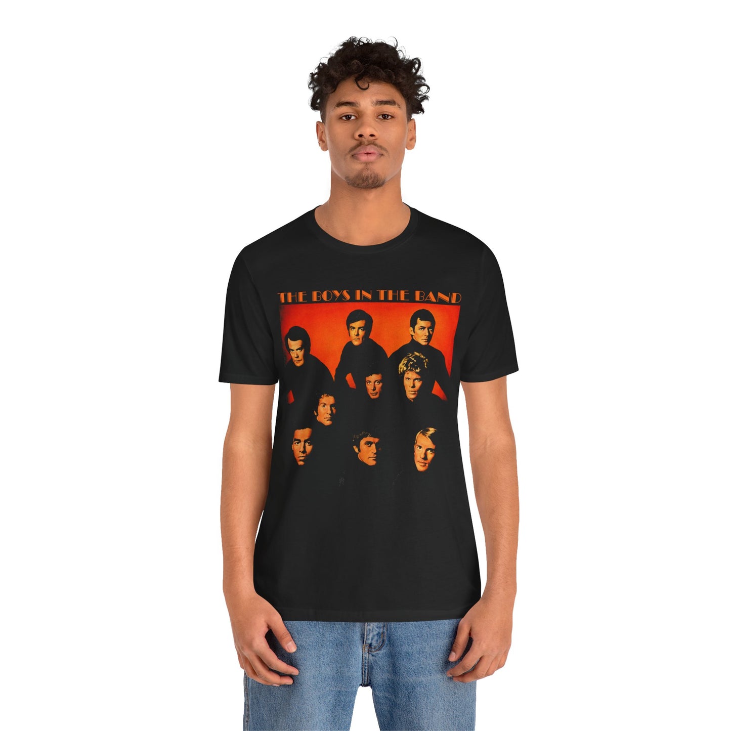 The Boys in the Band (Oversized Graphic with Vintage Print Effect)