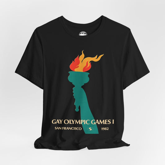 Gay Olympic Games (Replica Souvenir Shirt/First Annual Gay Games/1982)