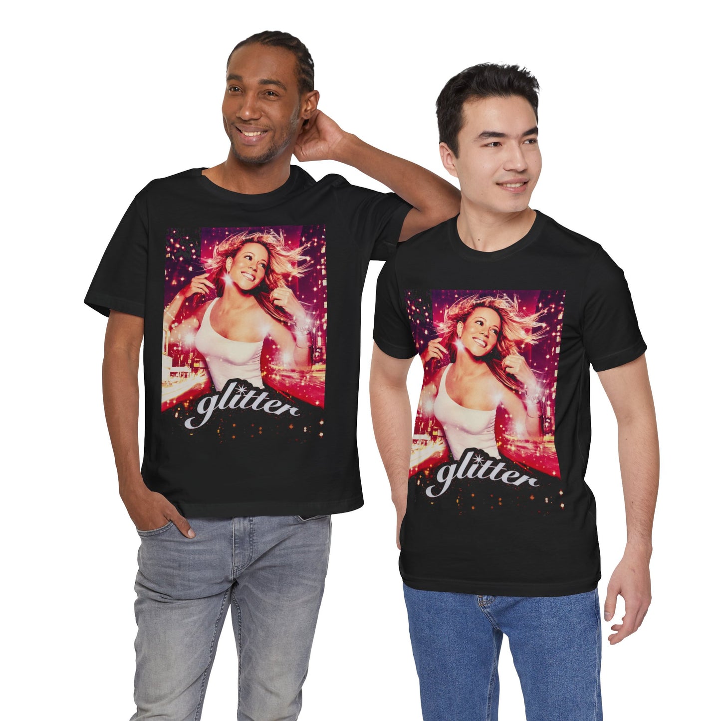 Glitter (Oversized Graphic Promo Shirt/Glitter Mariah Carey)