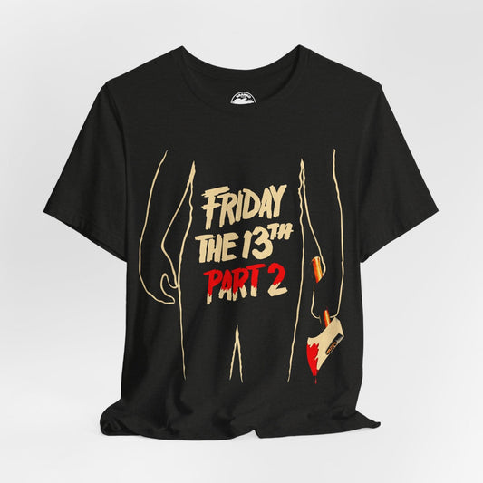 Friday the 13th Part 2 (1981/Oversized Promo Image with Vintage Print Effect)