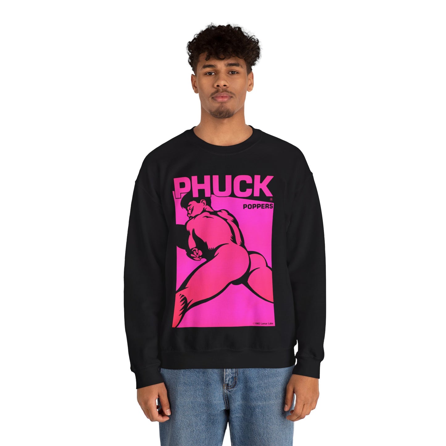 PHUCK Poppers Sweatshirt (1982 Poppers Ad/Gay Poppers Shirt)