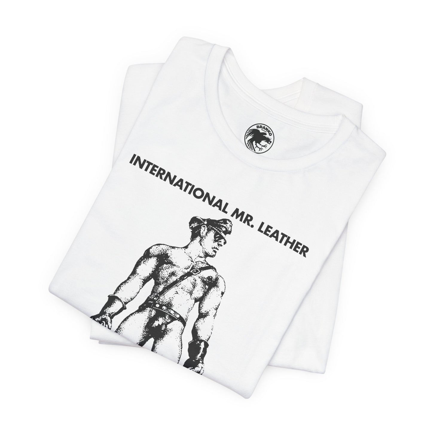 1998 International Mr. Leather (Replica Promo Shirt/Gay Leatherman Contest/Vintage Gay Leather)