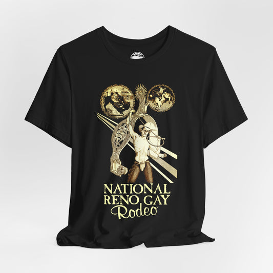 National Reno Gay Rodeo (Replica 80's Souvenir Shirt/Gay Cowboys)