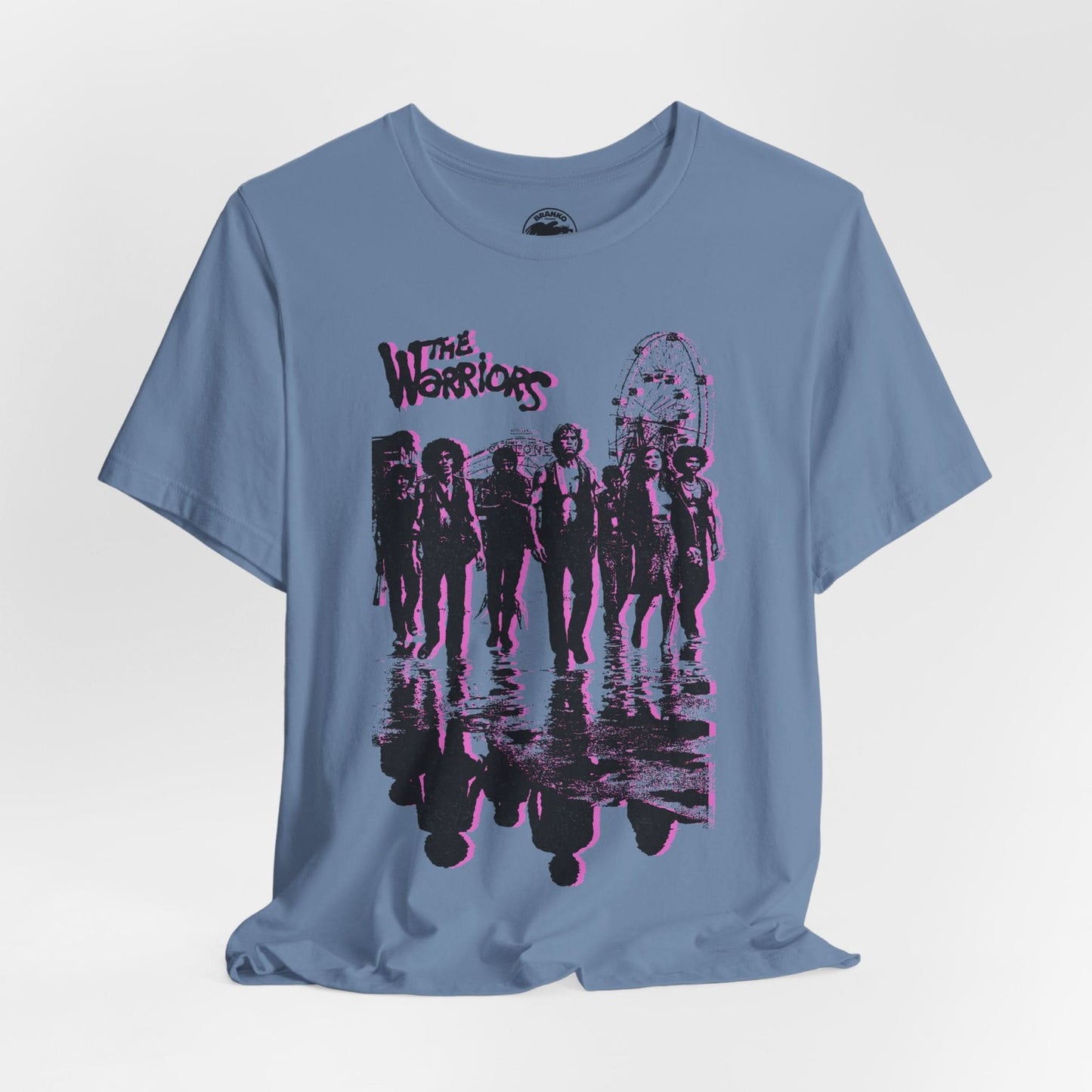 The Warriors (Graphic with Vintage Print Effect/1979/Walter Hill/David Shaber/The Warriors Movie Shirt)