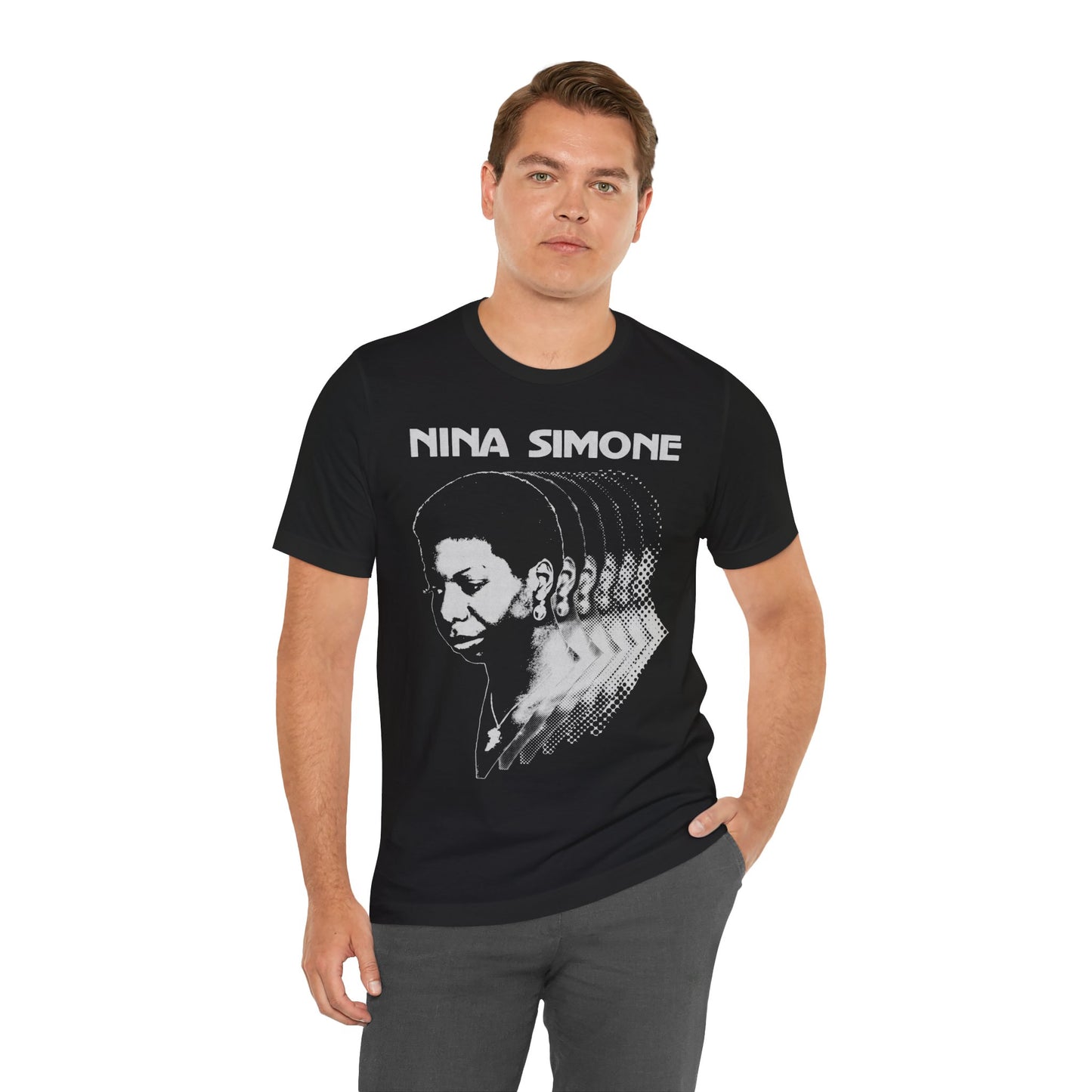 Nina Simone (Oversized Halftone Graphic/Nina Simone Shirt)