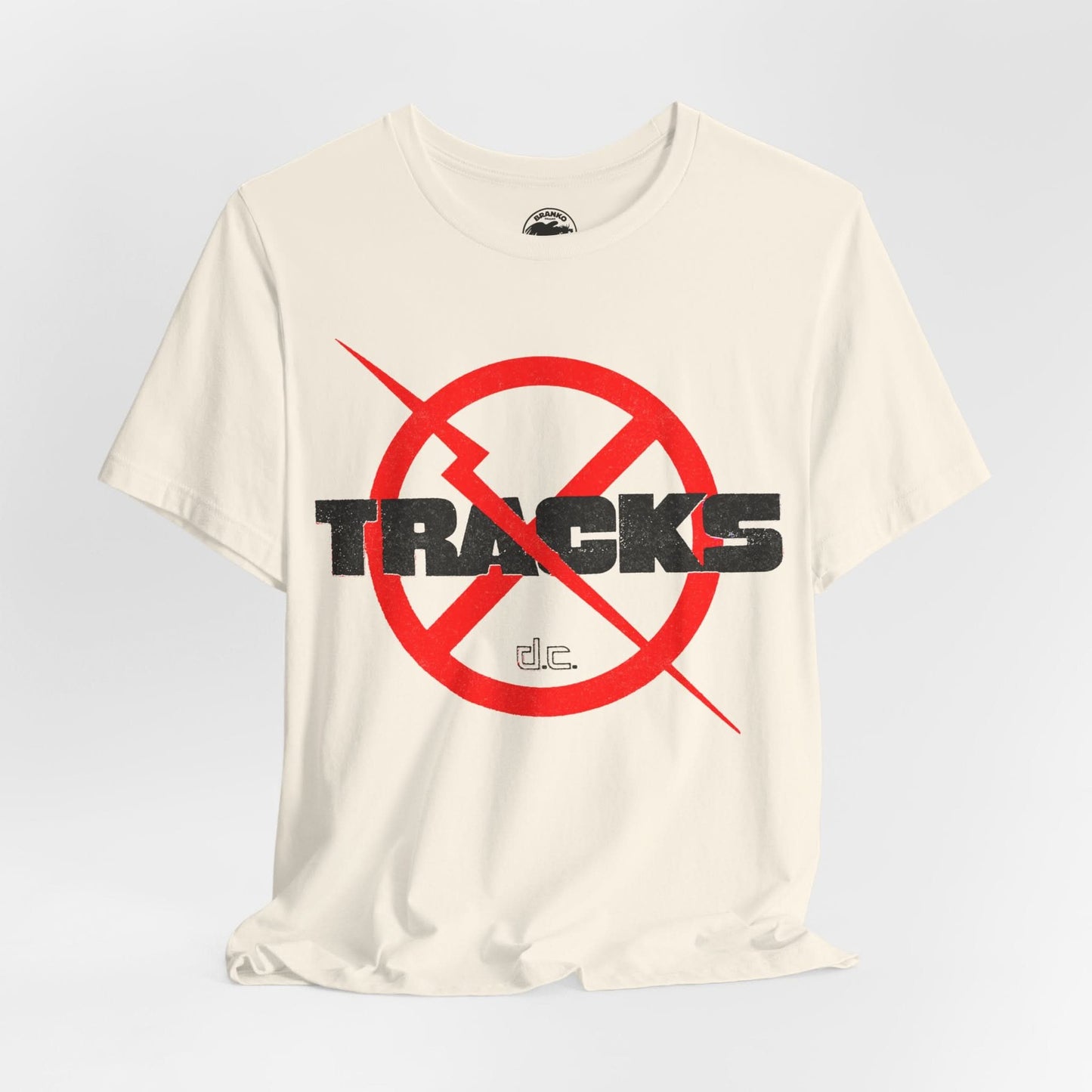 Tracks D.C. (Washington D.C. Gay Club/1984-1999/Logo with Vintage Print Effect)