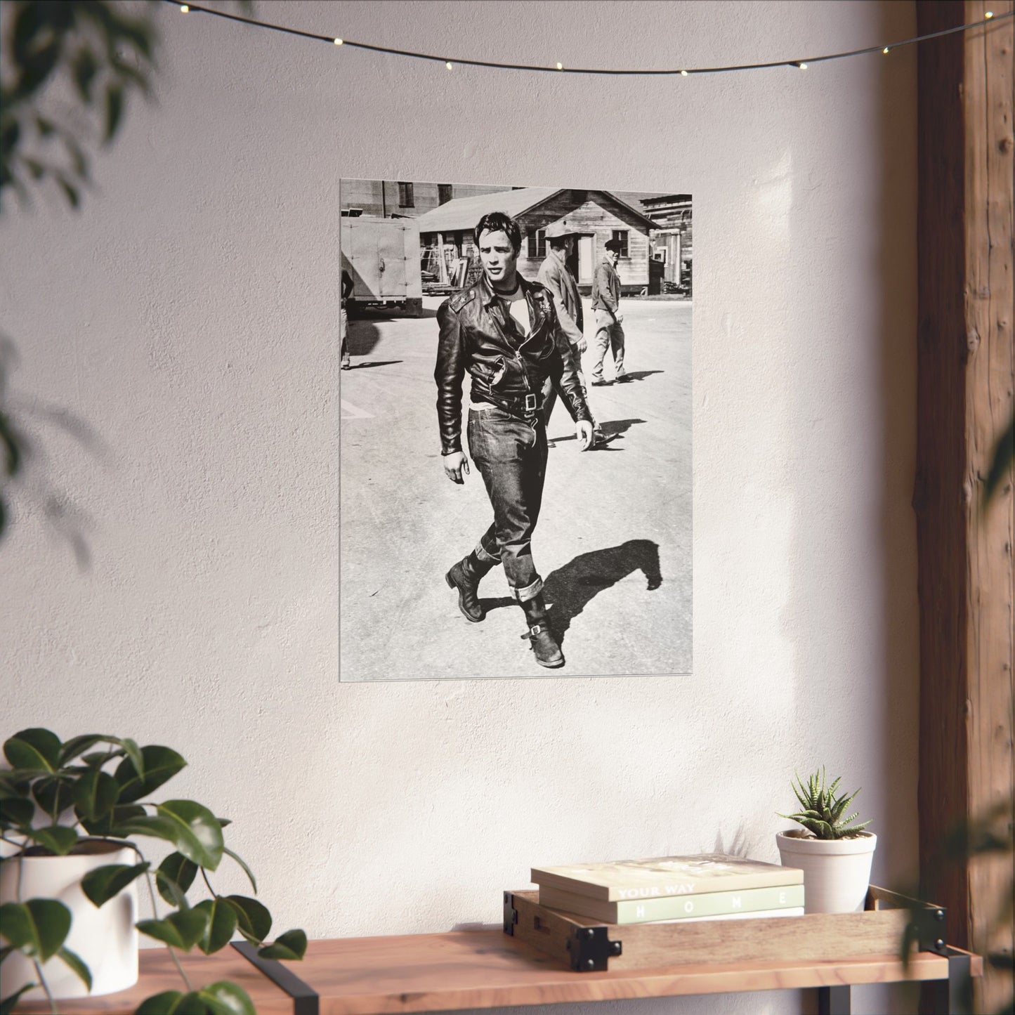 Marlon Brando Poster (The Wild One)