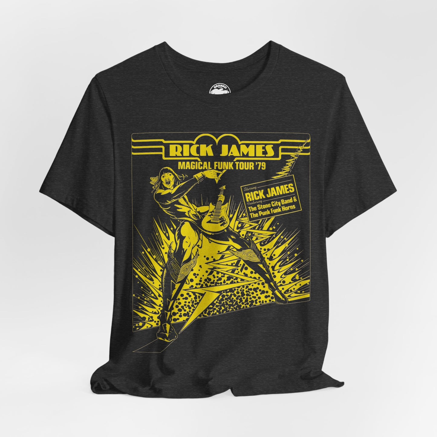 Rick James (Replica 1979 Magical Funk Tour Shirt/Rick James Tour Shirt)