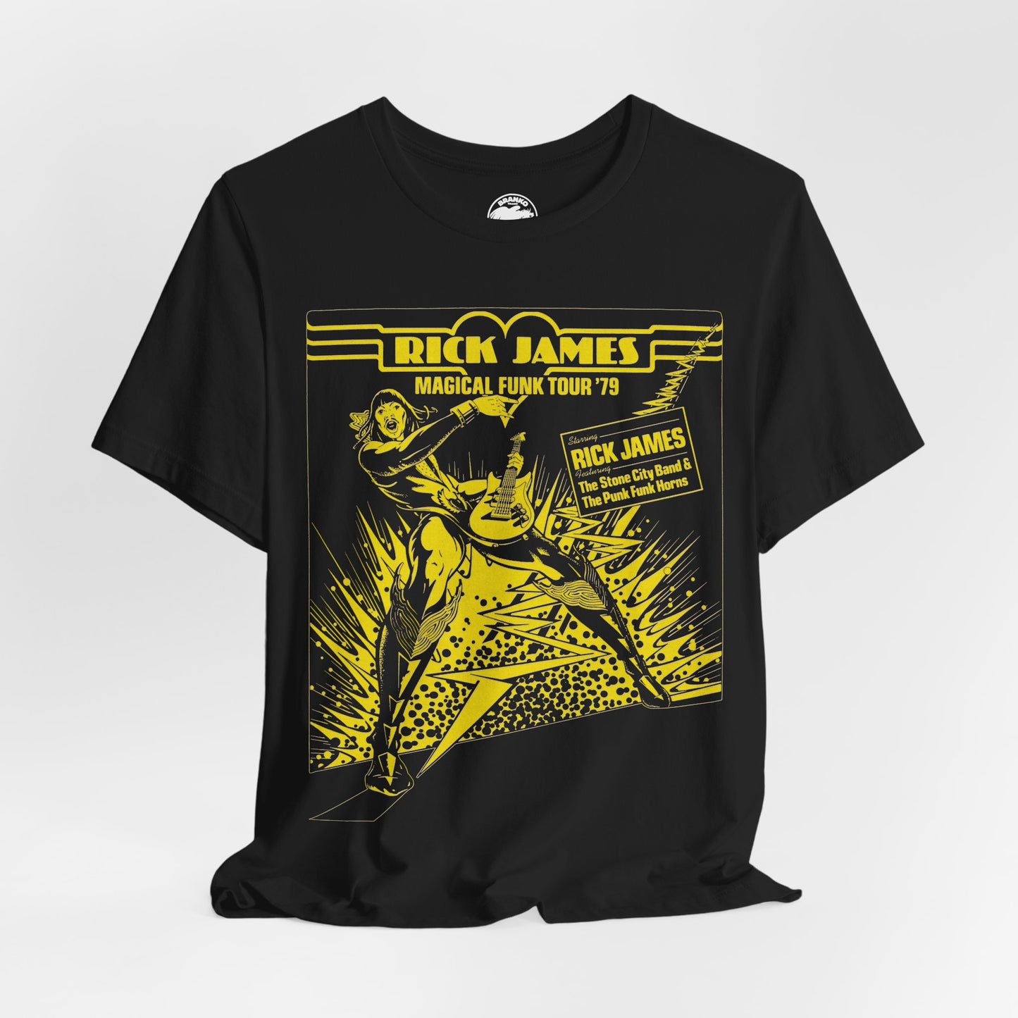 Rick James (Replica 1979 Magical Funk Tour Shirt/Rick James Tour Shirt)