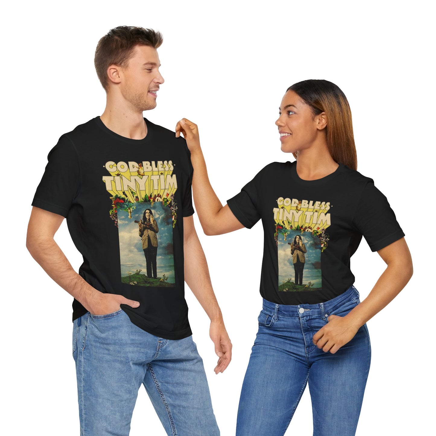 Tiny Tim (Replica God Bless Tiny Tim Promo Shirt/1968 Tiny Tim Shirt)