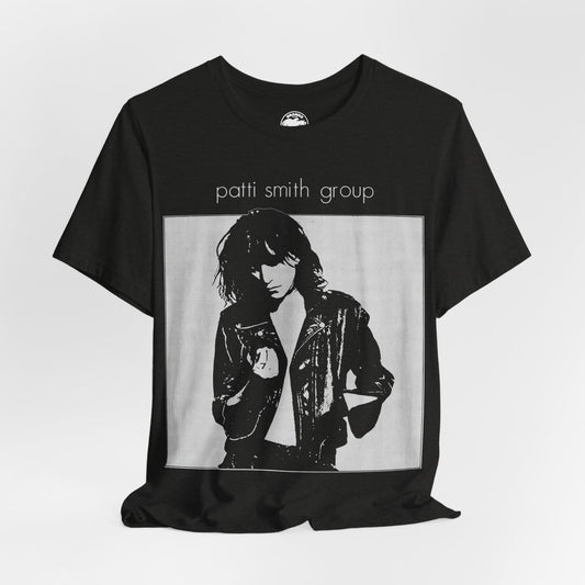 Patti Smith (Replica Late 70's Patti Smith Group Promo Tee/Patti Smith Shirt)