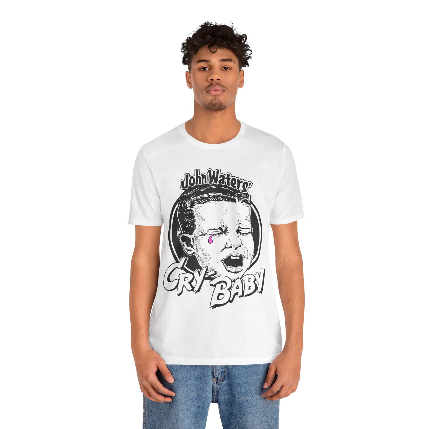 John Waters' Cry Baby (Replica Cast & Crew Promo Shirt/1990/Johnny Depp/John Waters)