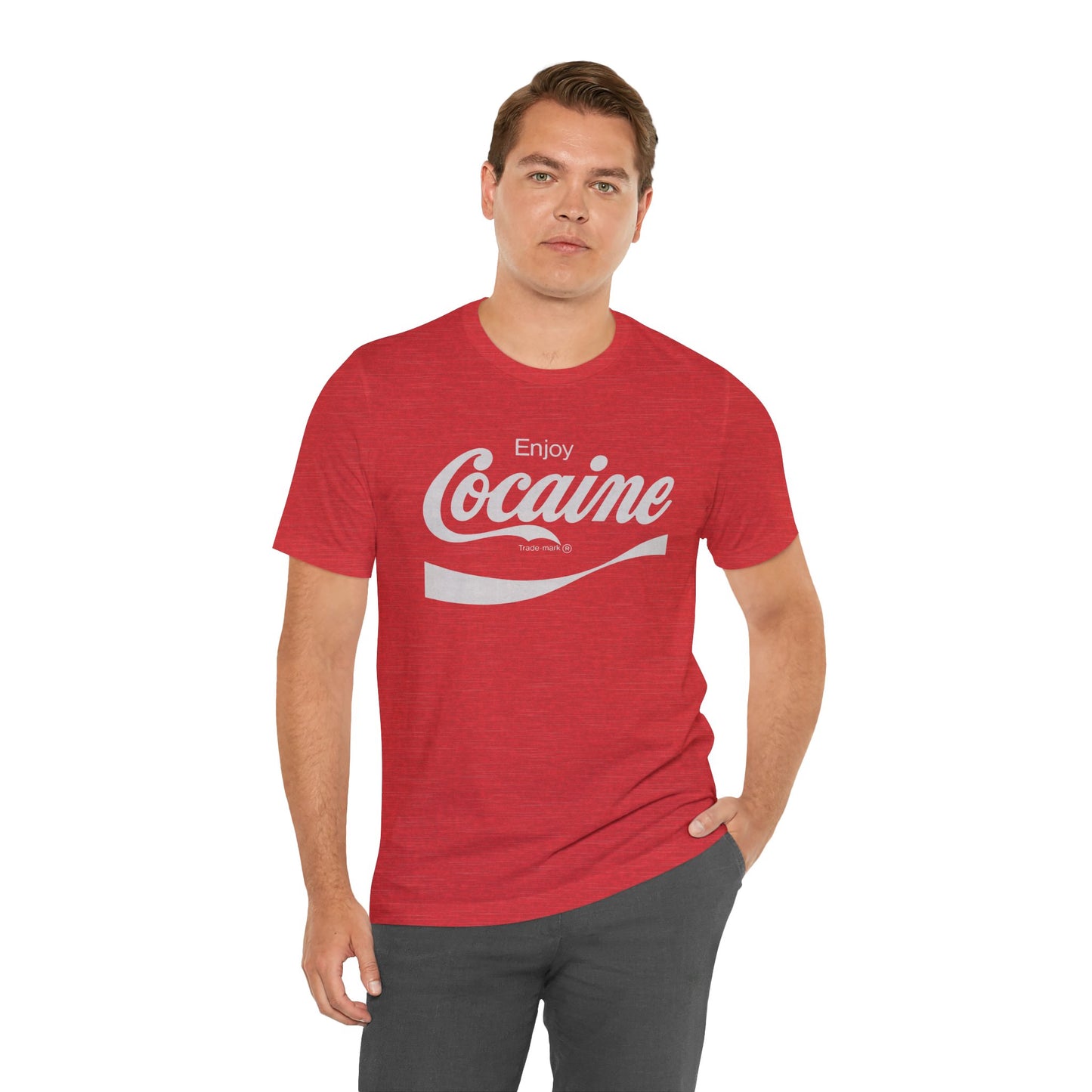 Enjoy Cocaine (Replica 70's Counter Culture Drug Shirt/Cocaine Shirt)