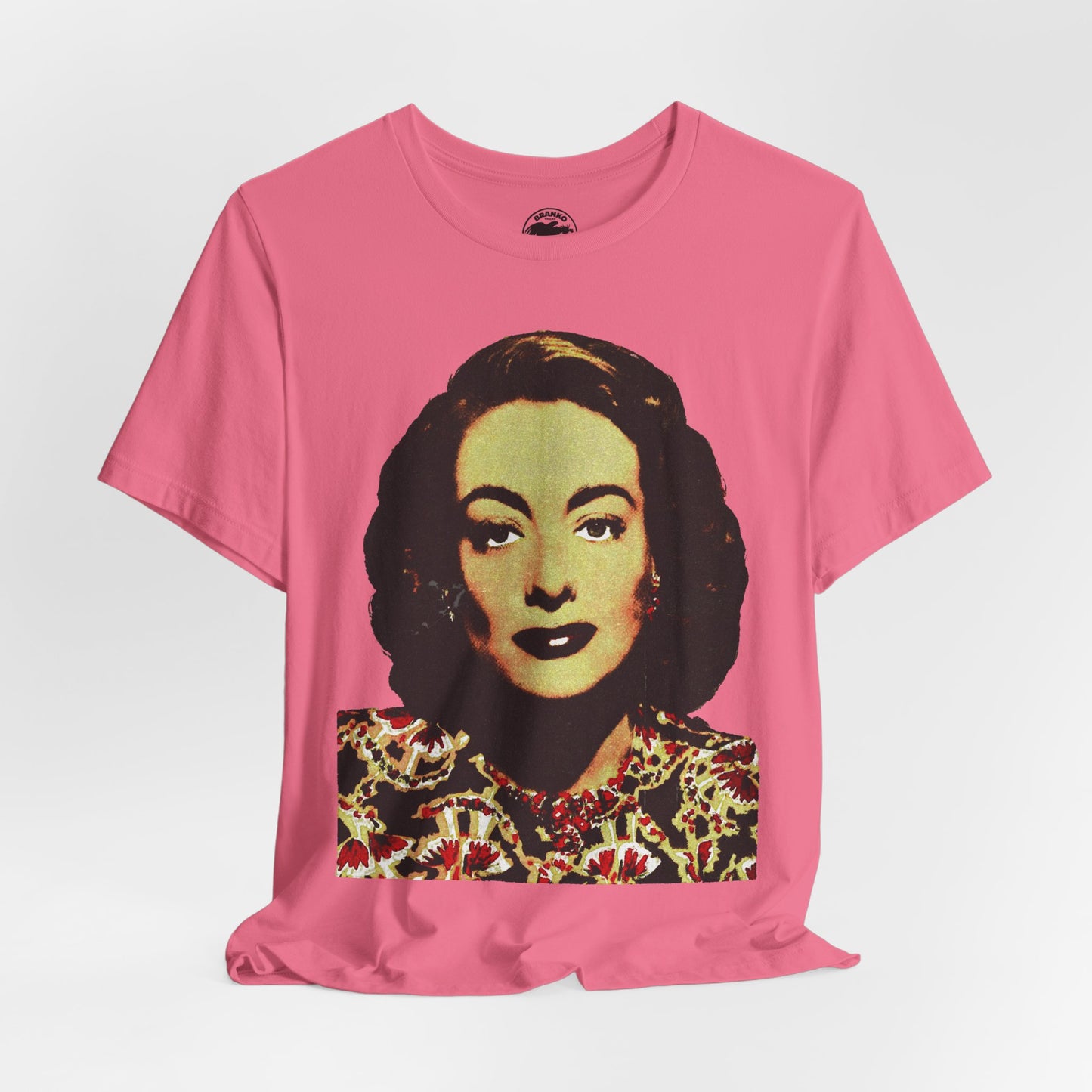 Joan Crawford (Portrait with Vintage Silkscreen Effect)