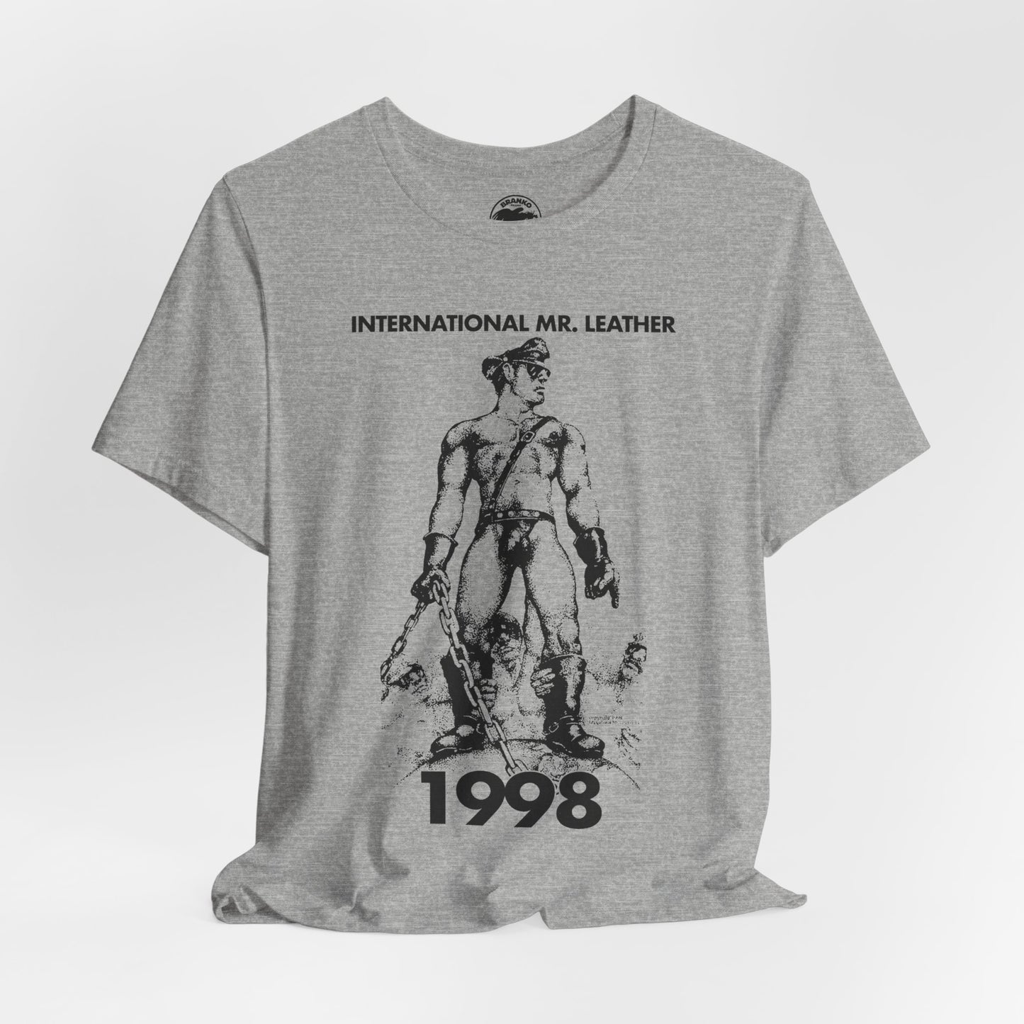 1998 International Mr. Leather (Replica Promo Shirt/Gay Leatherman Contest/Vintage Gay Leather)