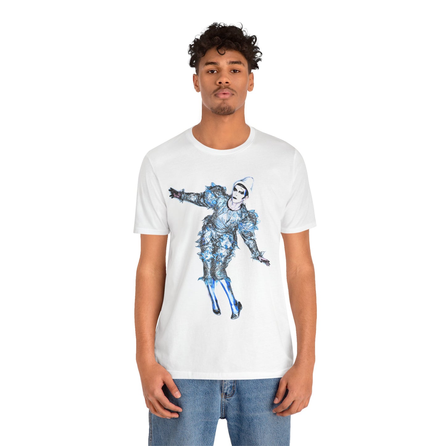 David Bowie (Scary Monsters Blue Clown/David Bowie Shirt)