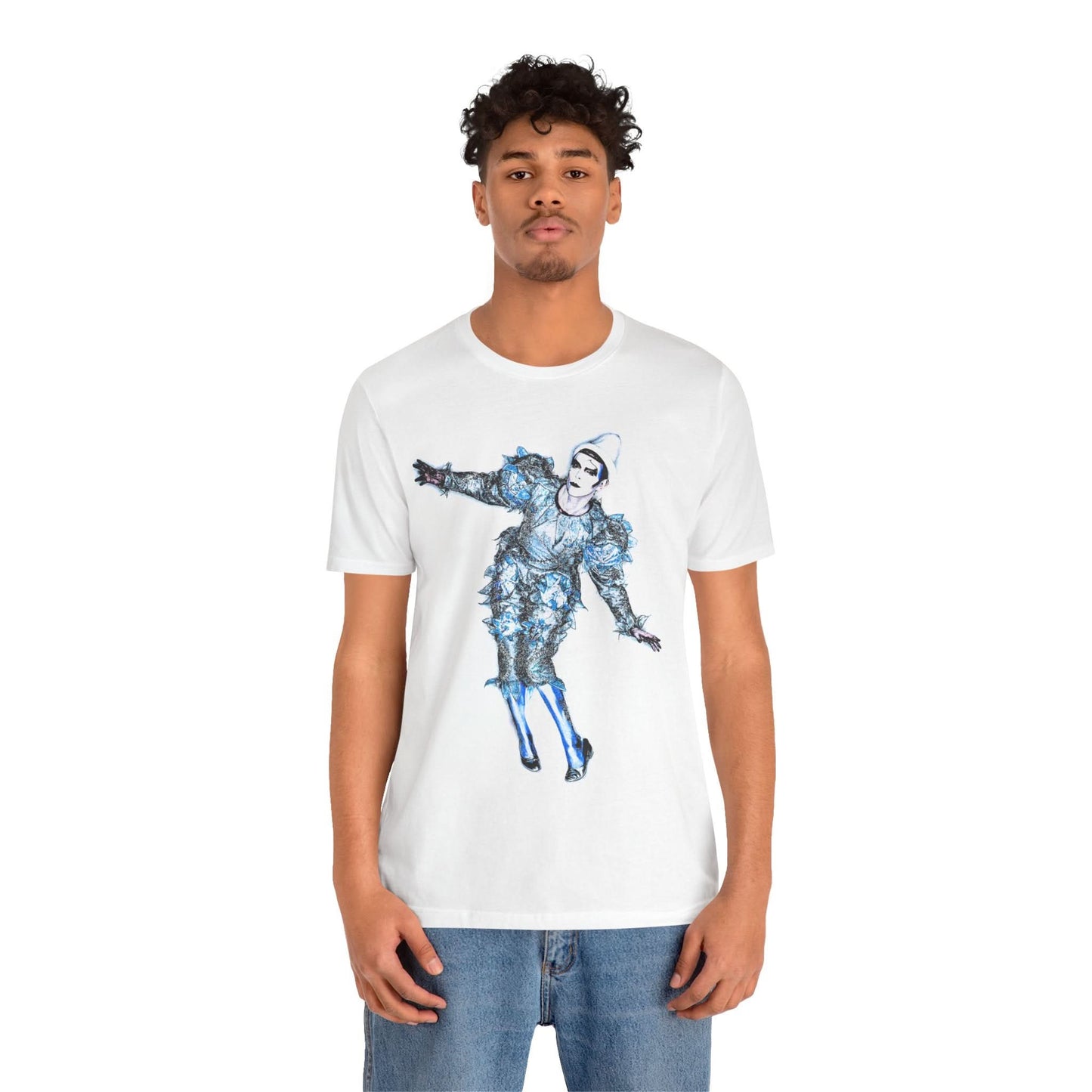David Bowie (Scary Monsters Blue Clown/David Bowie Shirt)