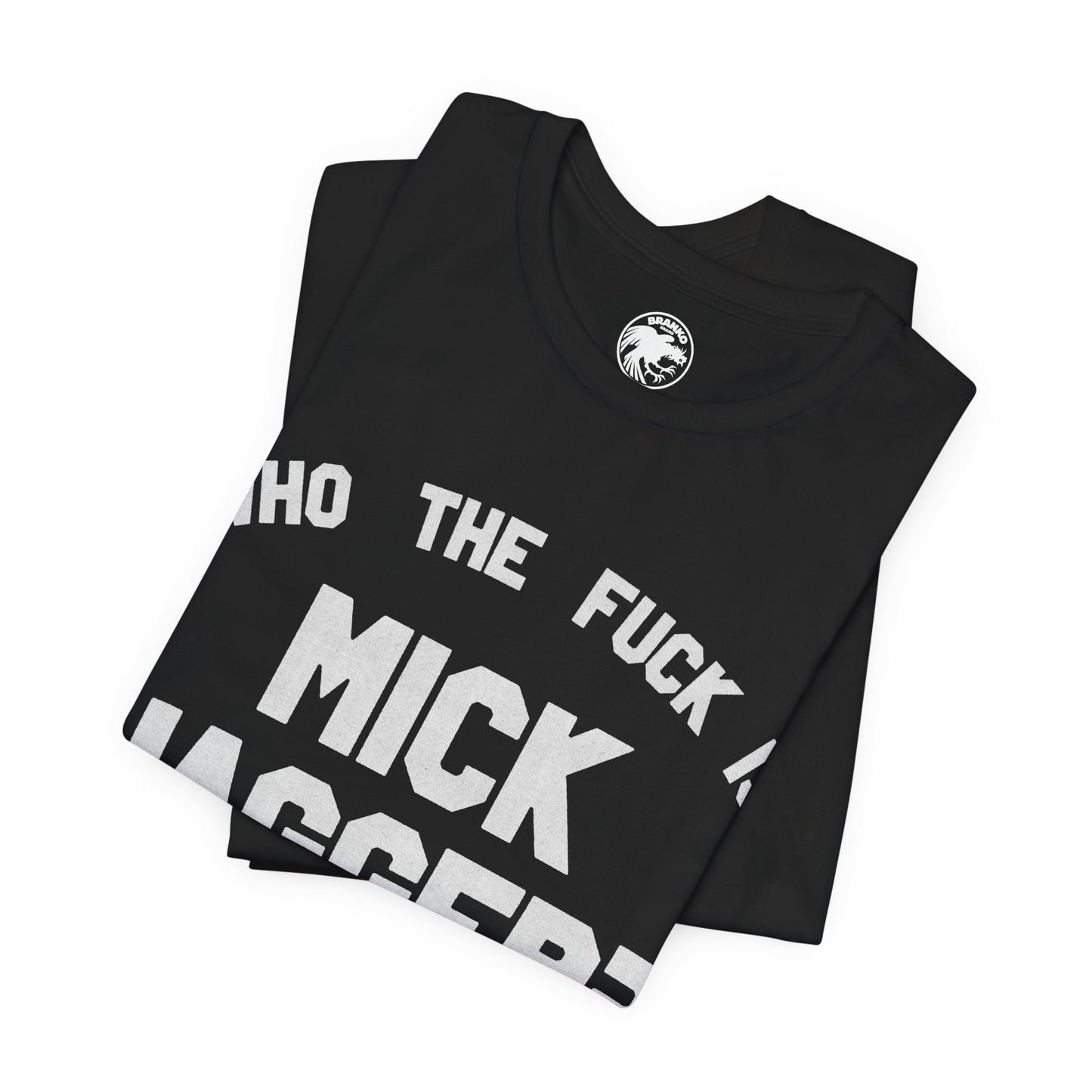 Who the Fuck is Mick Jagger? (Replica 1975 Keith Richards Tour of the Americas Shirt)