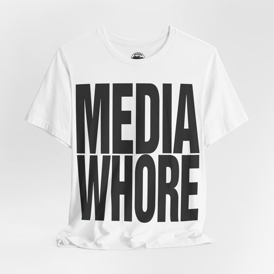 Media Whore (Katharine Hamnett Style Oversized Graphic)