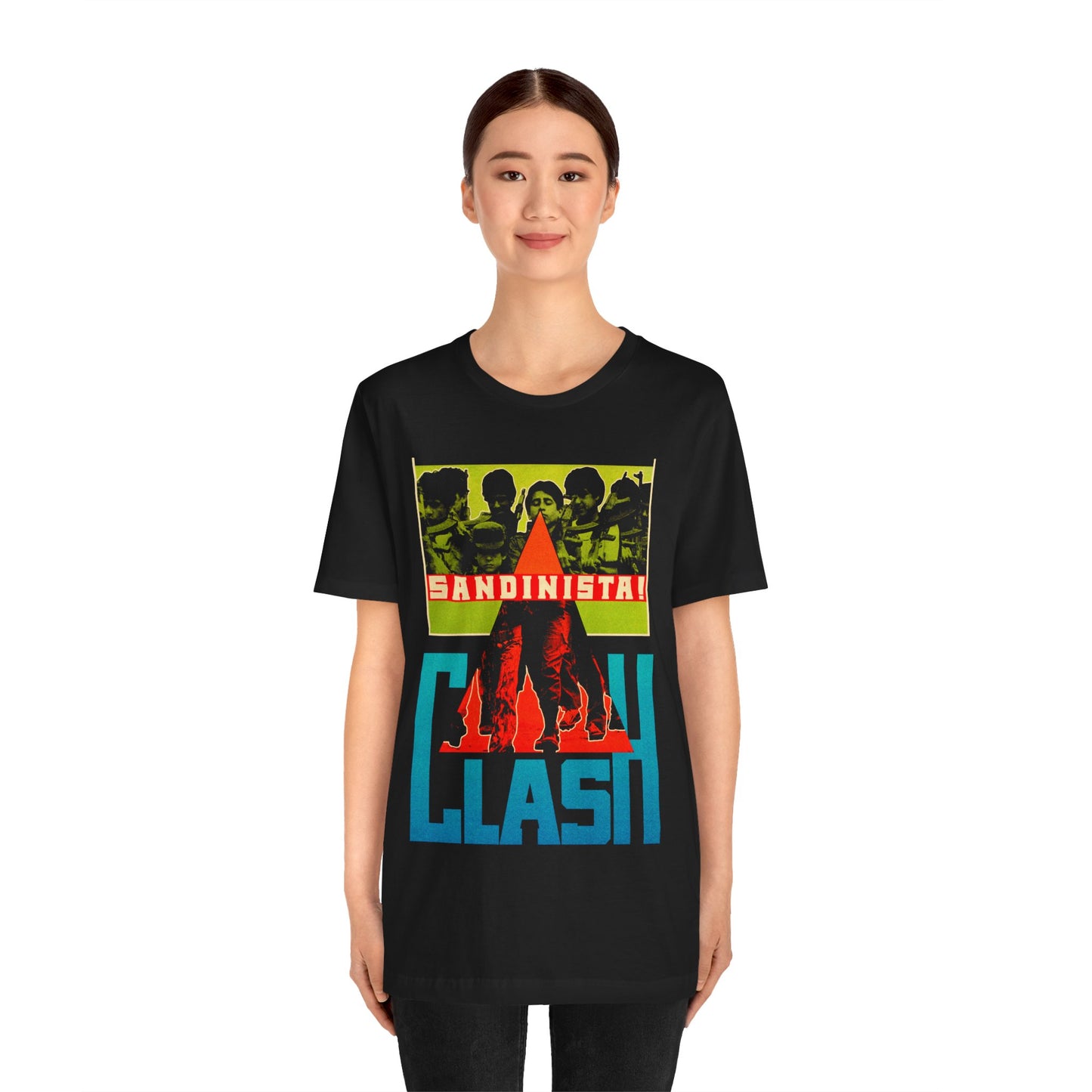 The Clash (Replica Sandinista Promo Tee/The Clash Shirt/The Clash Sandinista)