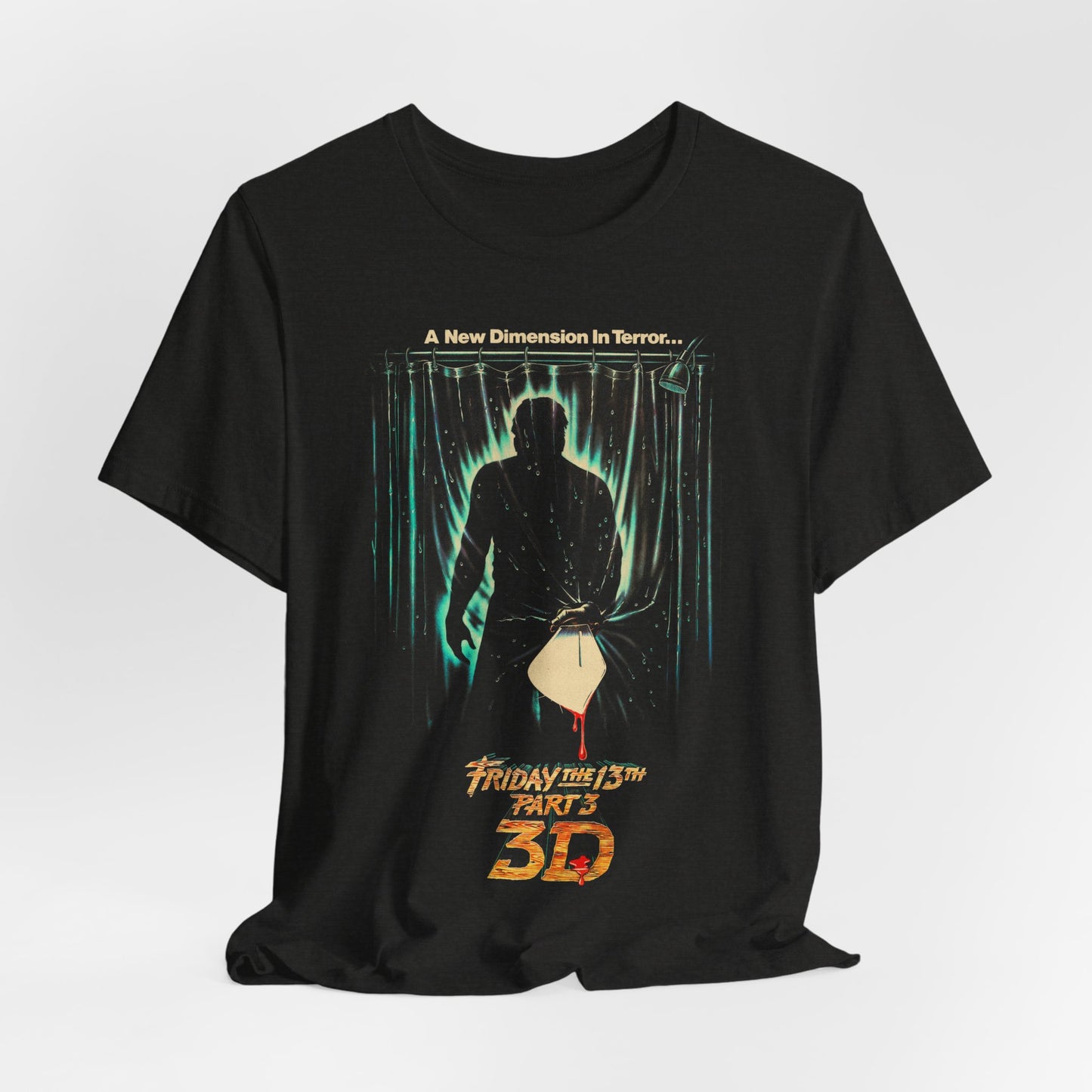 Friday the 13th Part 3 (1982/Oversized Promo Image with Vintage Print Effect)