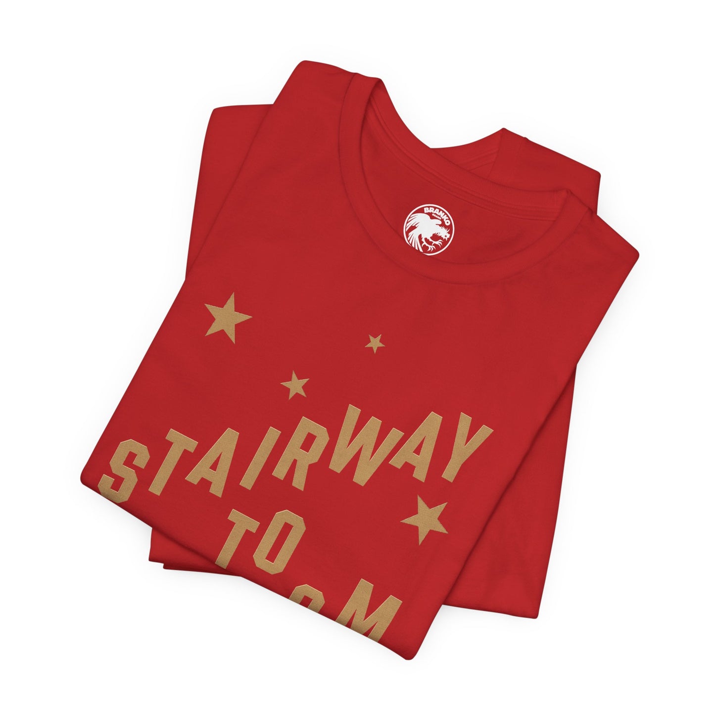 Stairway to Stardom (Replica Promo Tee/70's-90's Public Access Talent Show)