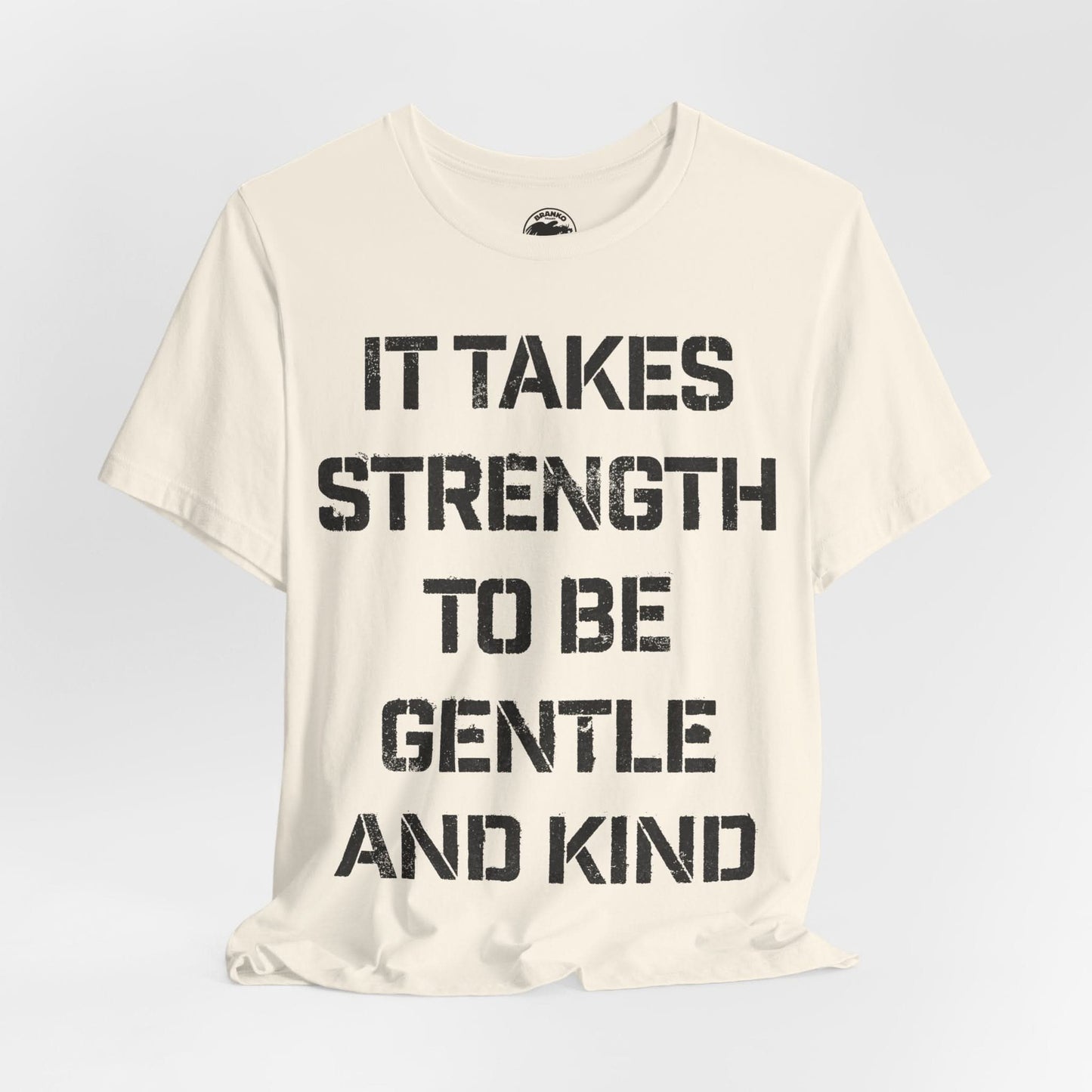 It Takes Strength To Be Gentle and Kind (The Smiths I Know It's Over Lyrics/Morrissey Lyric Shirt)