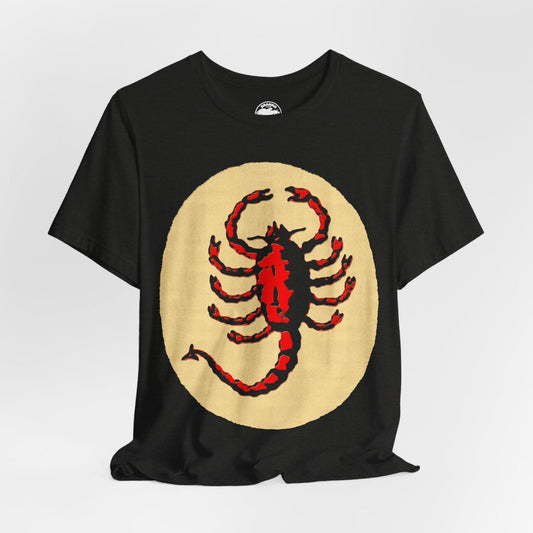 Scorpio Rising (Kenneth Anger's Scorpio Rising/Scorpion Graphic with Vintage Effect)