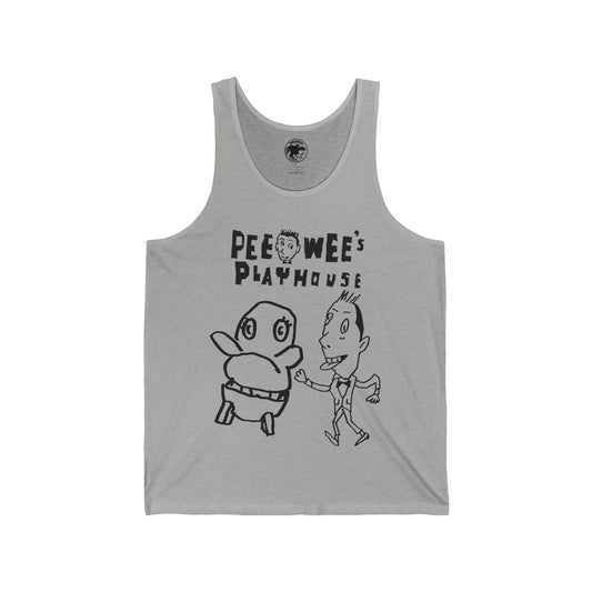 Pee Wee's Playhouse (Replica 80's Fan Club Tank/Pee Wee Herman and Chairry/Gary Panter)