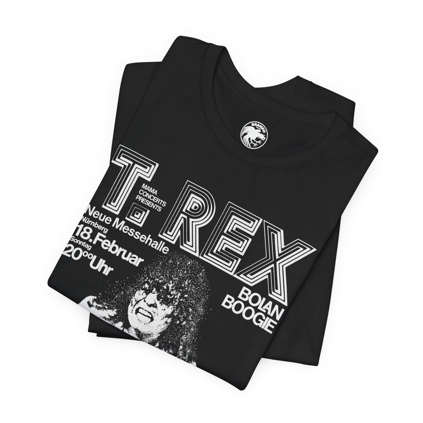 T. Rex (1973 German Concert Poster/Marc Bolan)