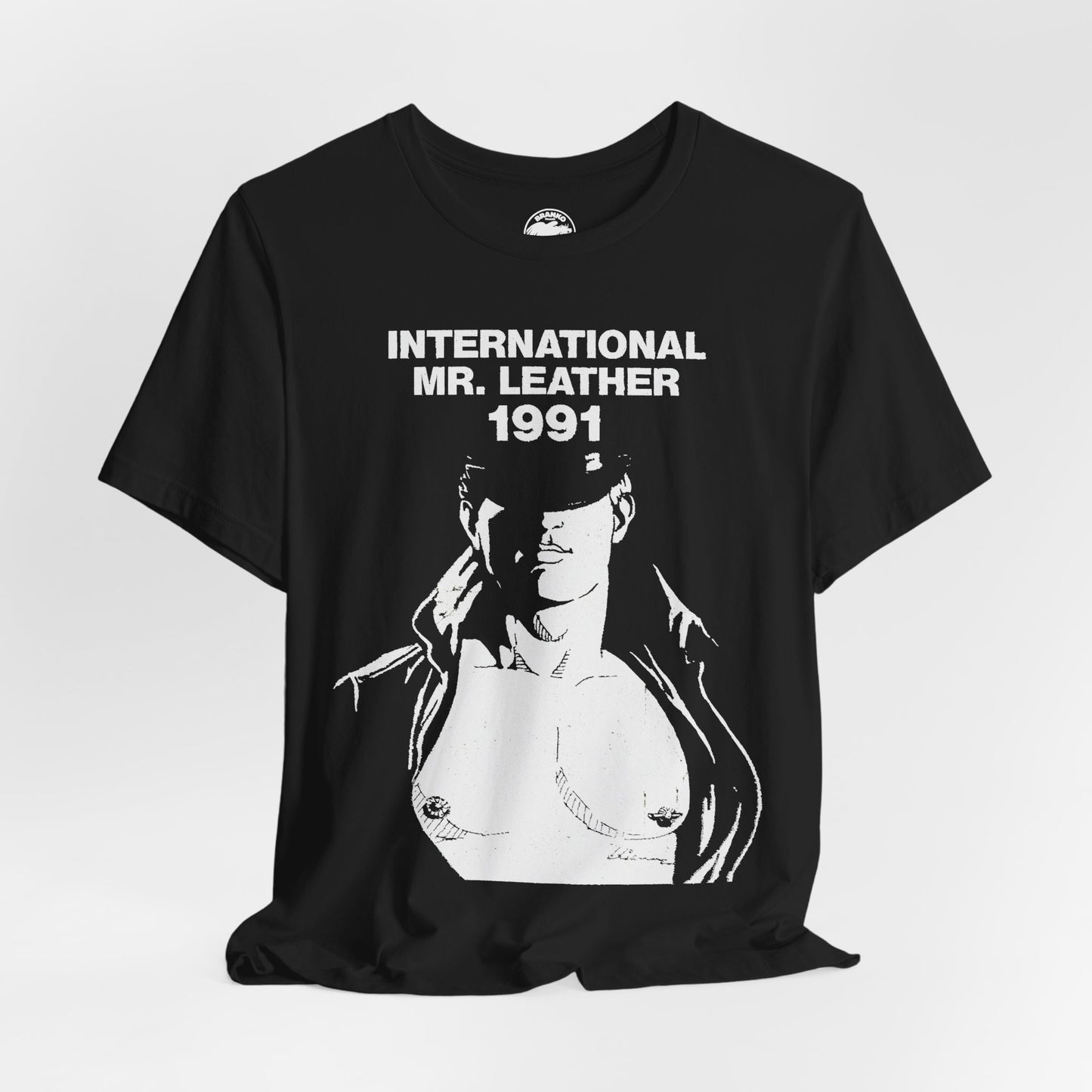 International Mr. Leather 1991 (Logo with Vintage Grunge Effect/Etienne)