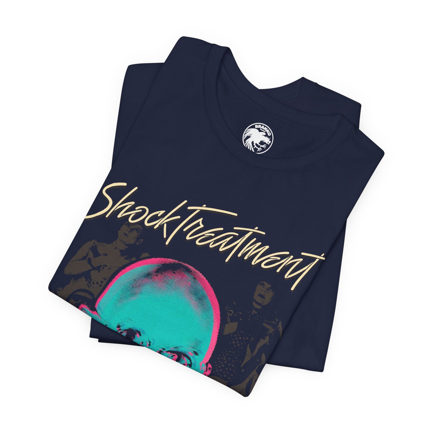 Shock Treatment (Oversized Graphic with Vintage Print Effect (Richard O'Brien)