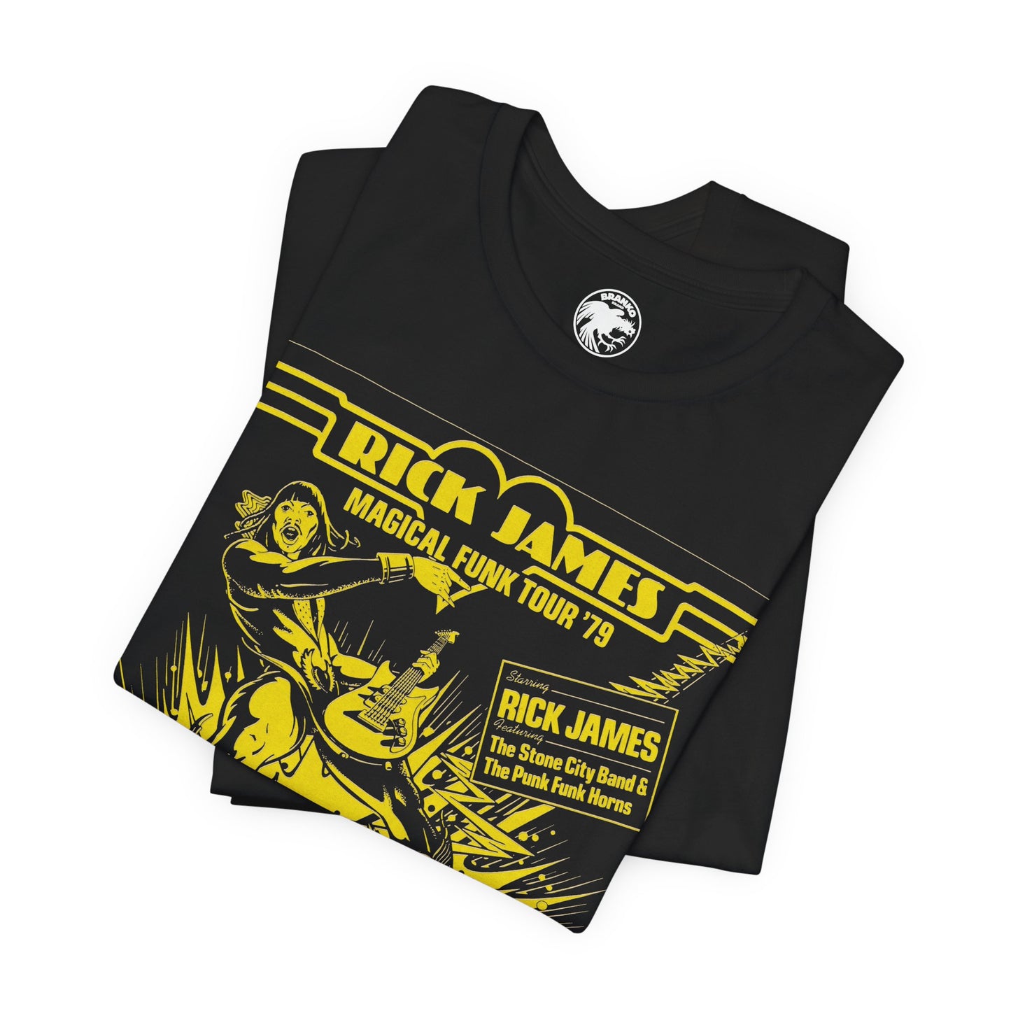 Rick James (Replica 1979 Magical Funk Tour Shirt/Rick James Tour Shirt)