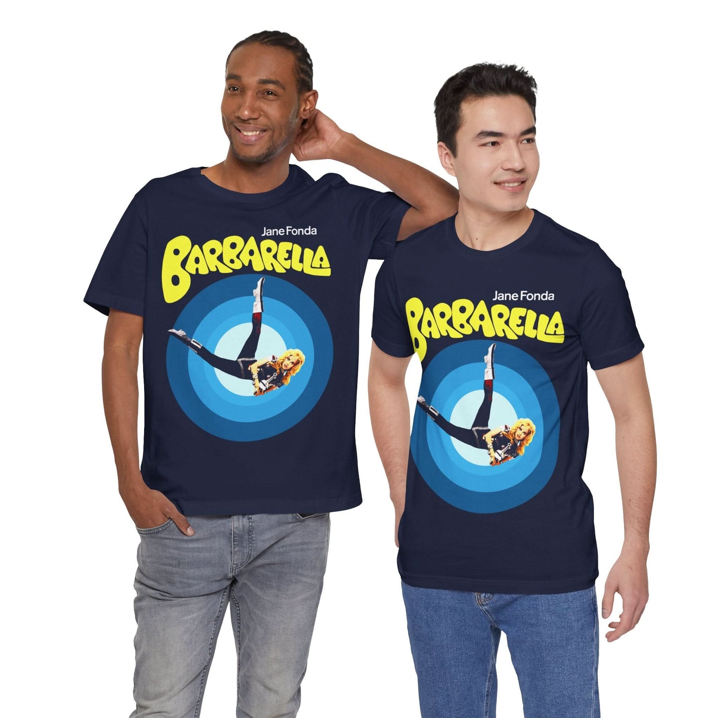 Barbarella (Oversized Graphic from Original Promo Poster/Jane Fonda/Barbarella Shirt)