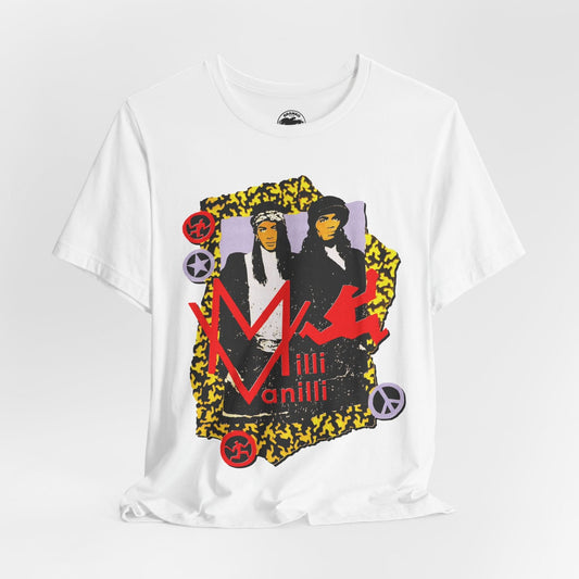 Milli Vanilli (Replica Promo T-Shirt/1988/Rob and Fab/Girl You Know It's True)