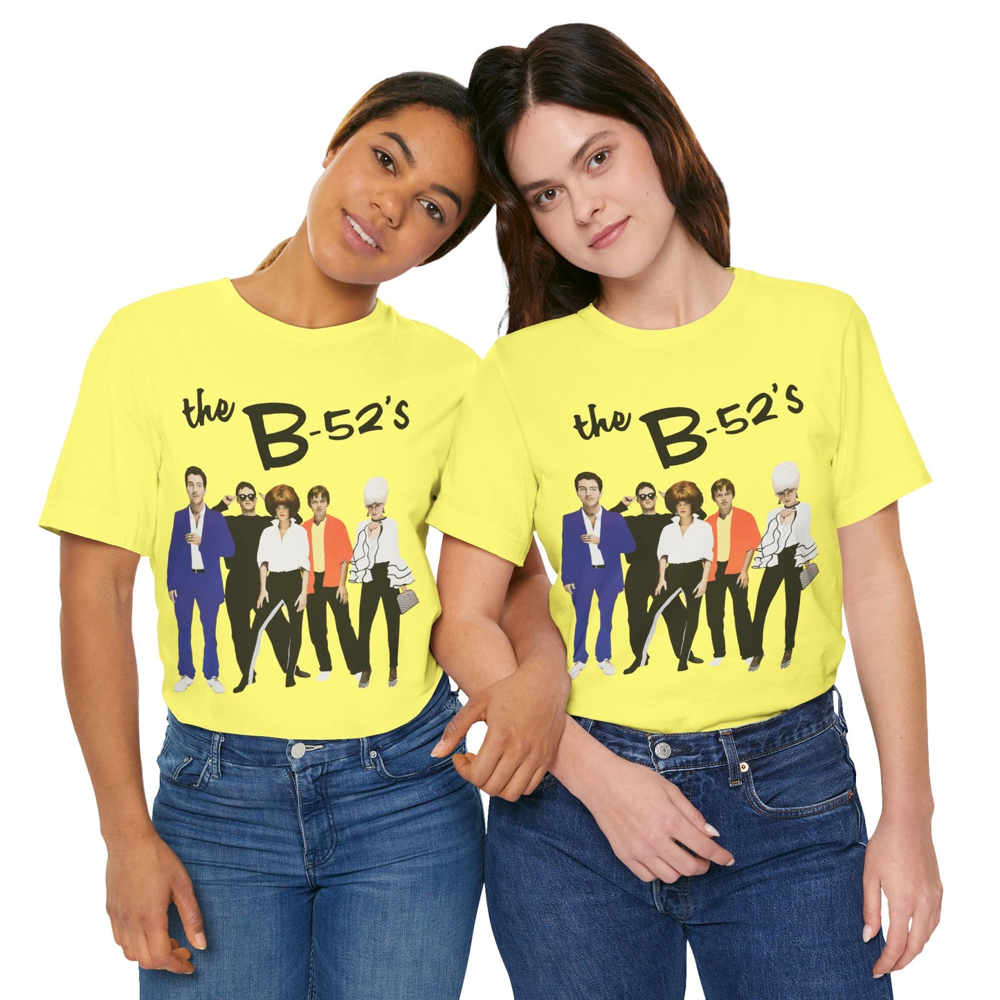 The B-52's (Oversized Graphic/Replica Promo T-Shirt for Debut Album/1979)