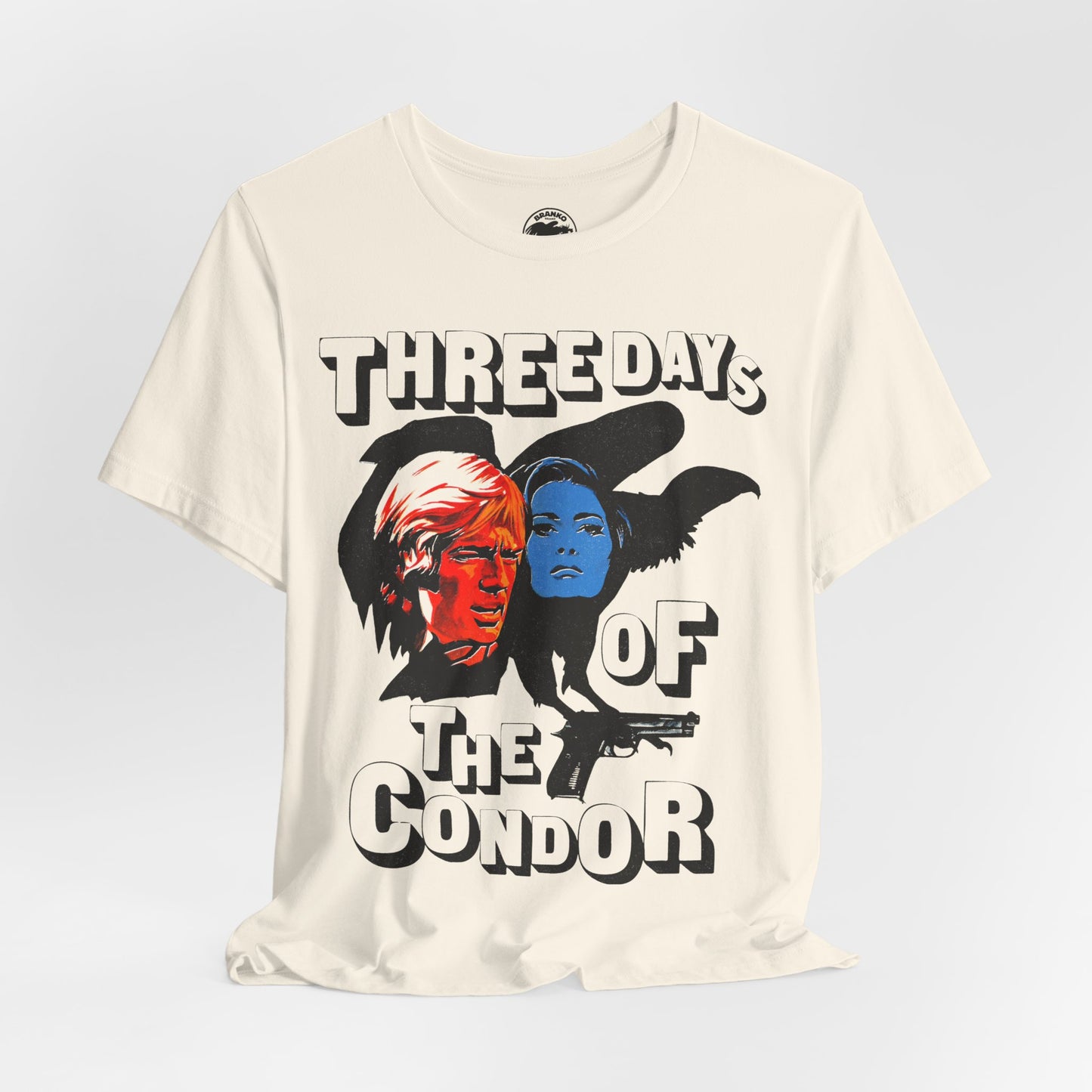 Three Days of the Condor (Oversized Graphic/3 Days of the Condor Shirt/Robert Redford/Faye Dunaway)