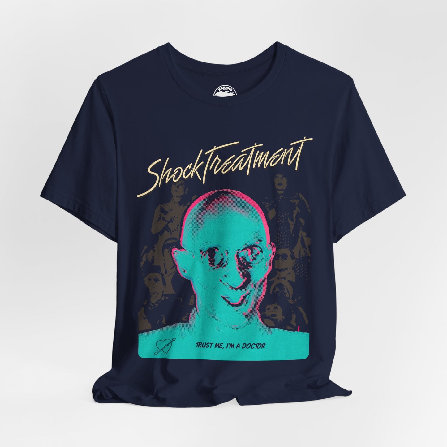 Shock Treatment (Oversized Graphic with Vintage Print Effect (Richard O'Brien)