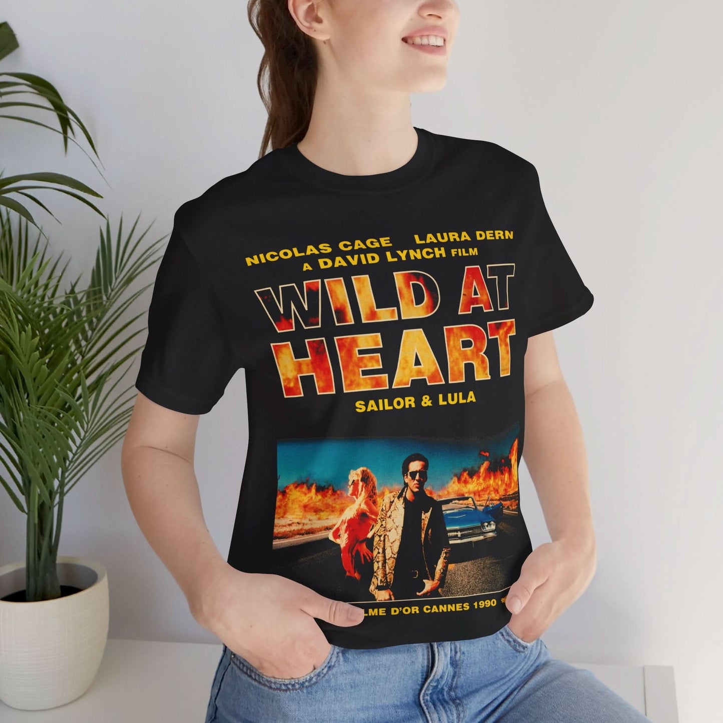 Wild at Heart (Nicolas Cage/Laura Dern/David Lynch/David Lynch Shirt/Wild at Heart Shirt/Sailor and Lula Shirt))
