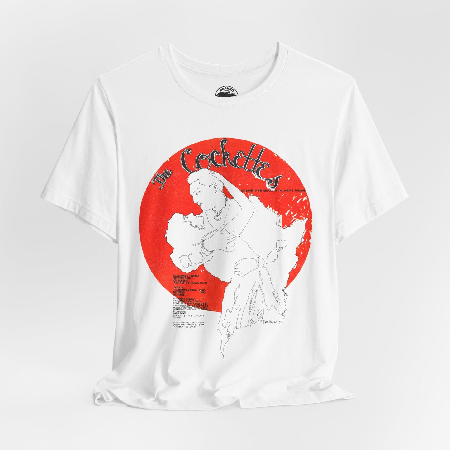 The Cockettes (Replica Les Ghouls Souvenir Shirt/Palace Theater San Francisco/Cockettes Shirt)