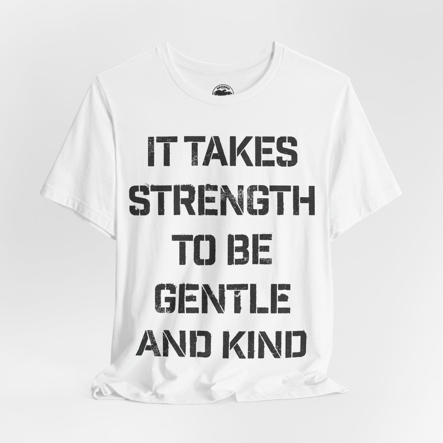It Takes Strength To Be Gentle and Kind (The Smiths I Know It's Over Lyrics/Morrissey Lyric Shirt)