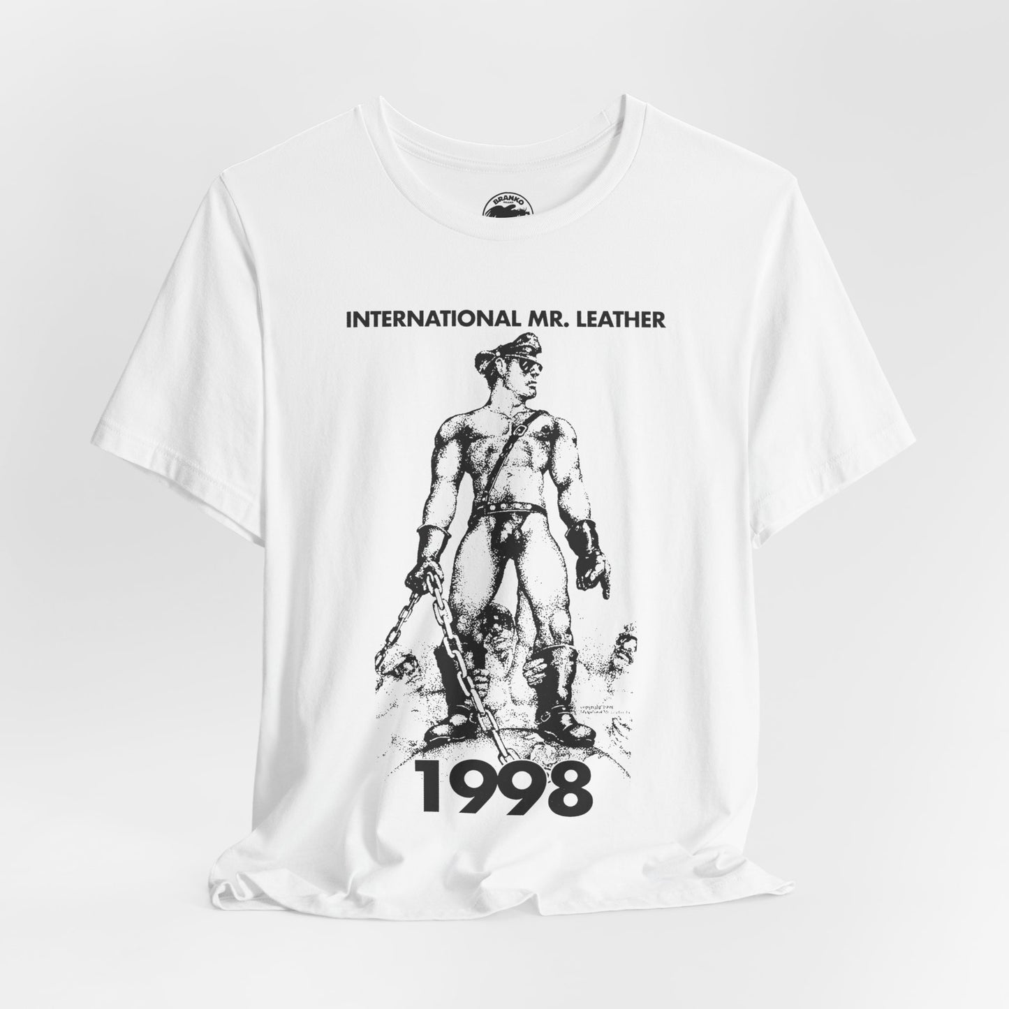 1998 International Mr. Leather (Replica Promo Shirt/Gay Leatherman Contest/Vintage Gay Leather)