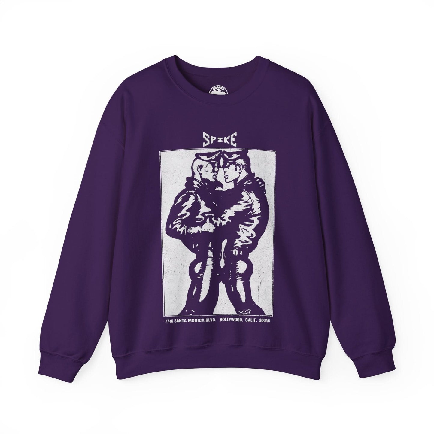 The Spike Sweatshirt (West Hollywood Leather Bar/1978-2009/Vintage Effect)