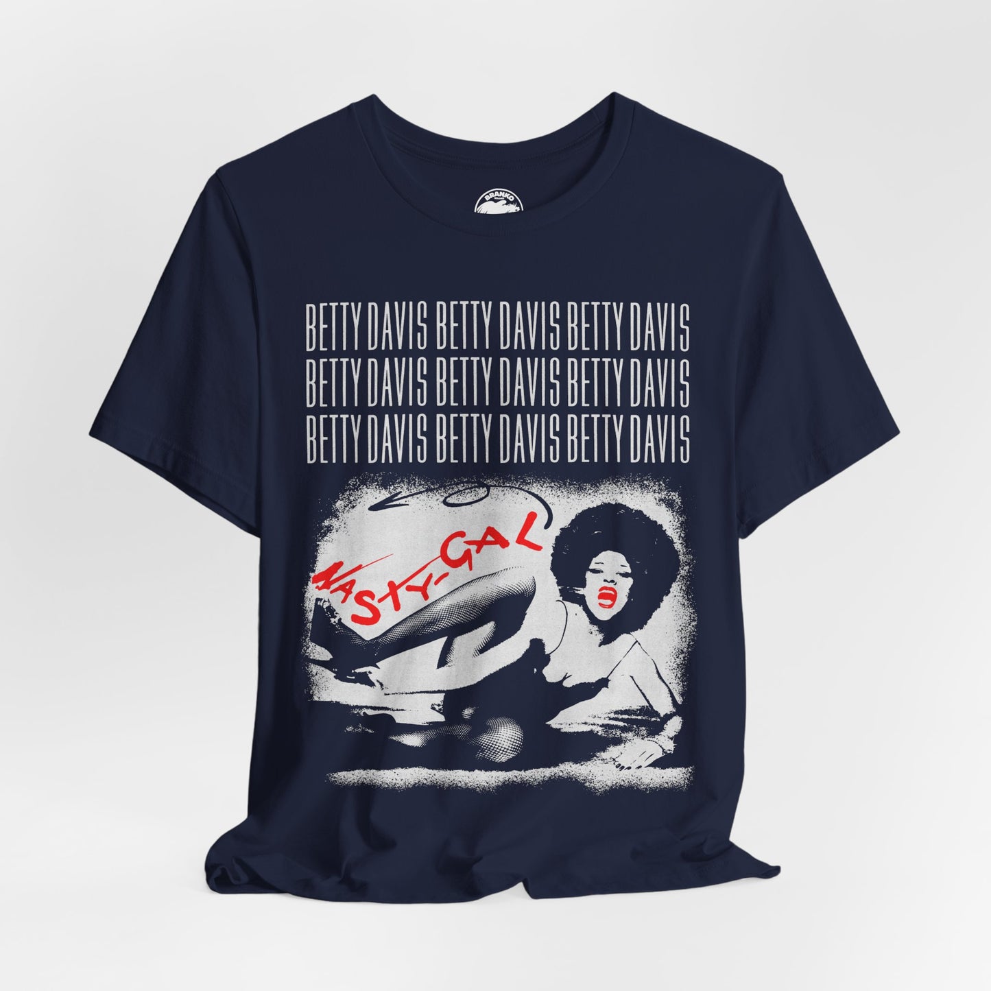 Betty Davis (Nasty Gal/Oversized Graphic with Vintage Print Effect/Betty Davis Singer)