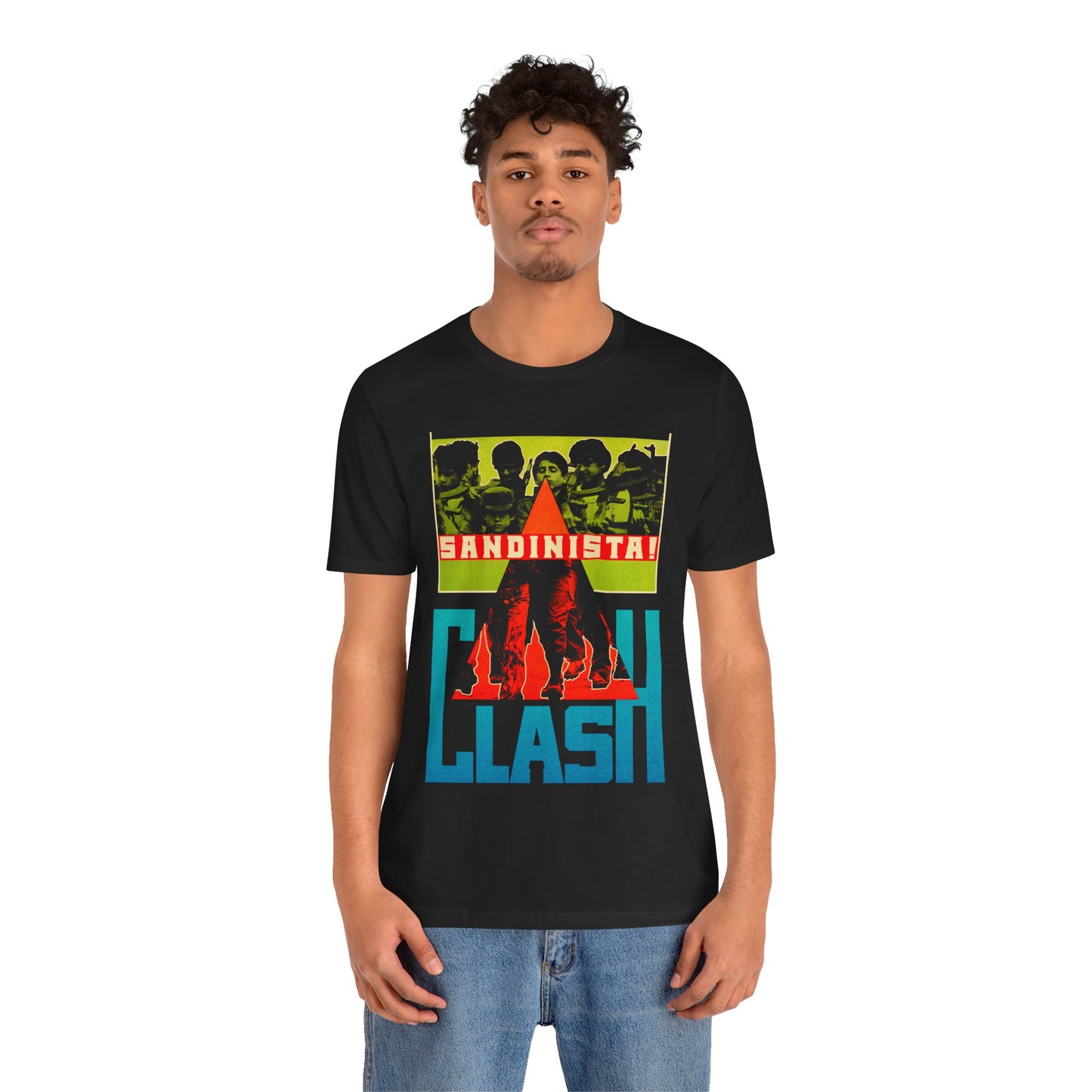 The Clash (Replica Sandinista Promo Tee/The Clash Shirt/The Clash Sandinista)