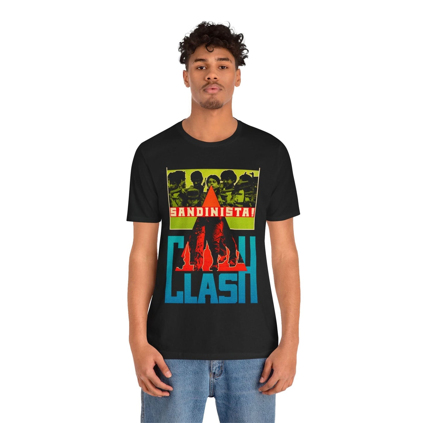 The Clash (Replica Sandinista Promo Tee/The Clash Shirt/The Clash Sandinista)