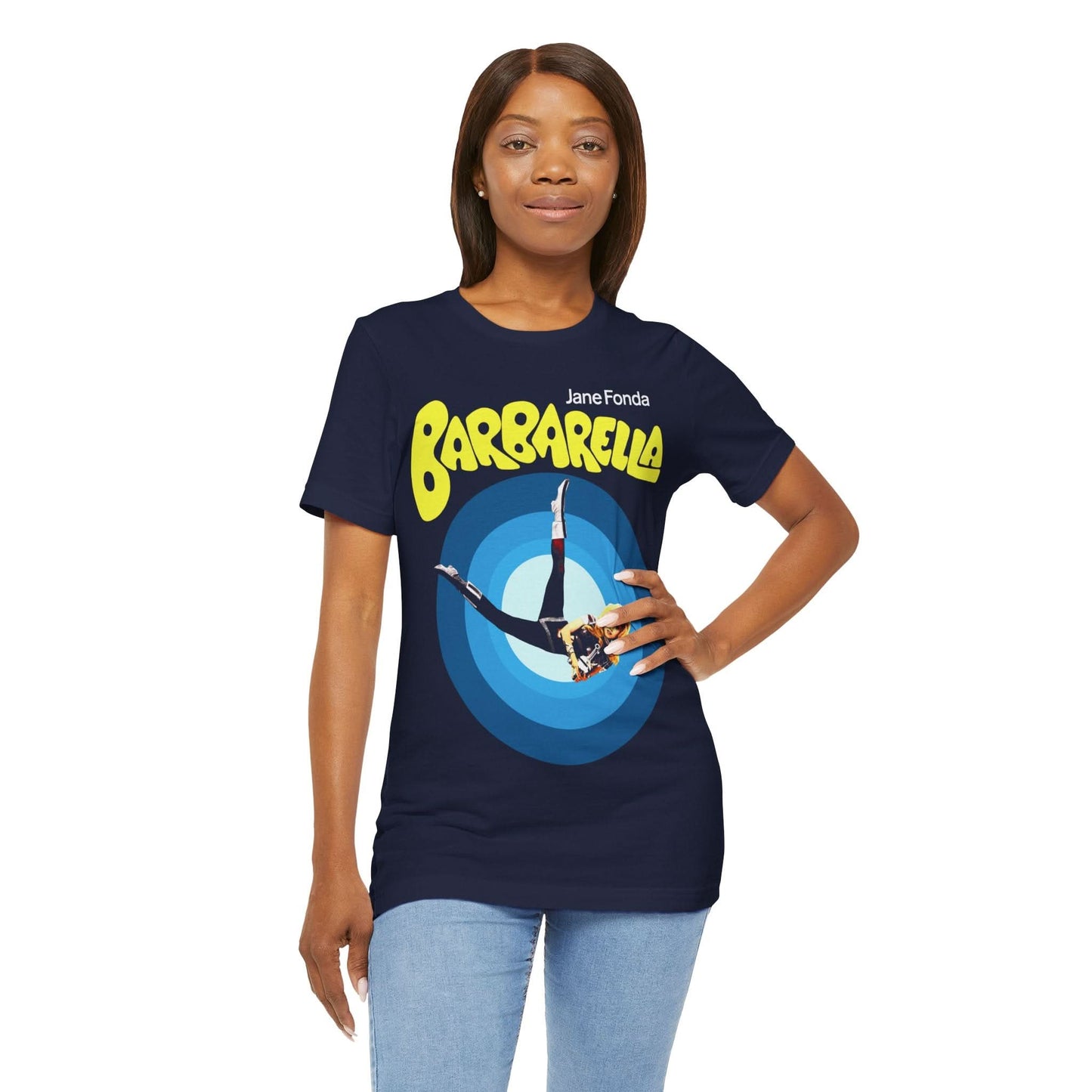 Barbarella (Oversized Graphic from Original Promo Poster/Jane Fonda/Barbarella Shirt)