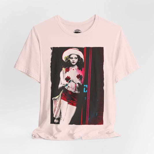 Iris (Still with Vintage Print Effect/Taxi Driver Shirt/Jodie Foster in Taxi Driver/Jodie Foster Shirt)